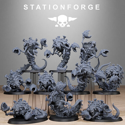 Xenarid Crawlers 3D print model