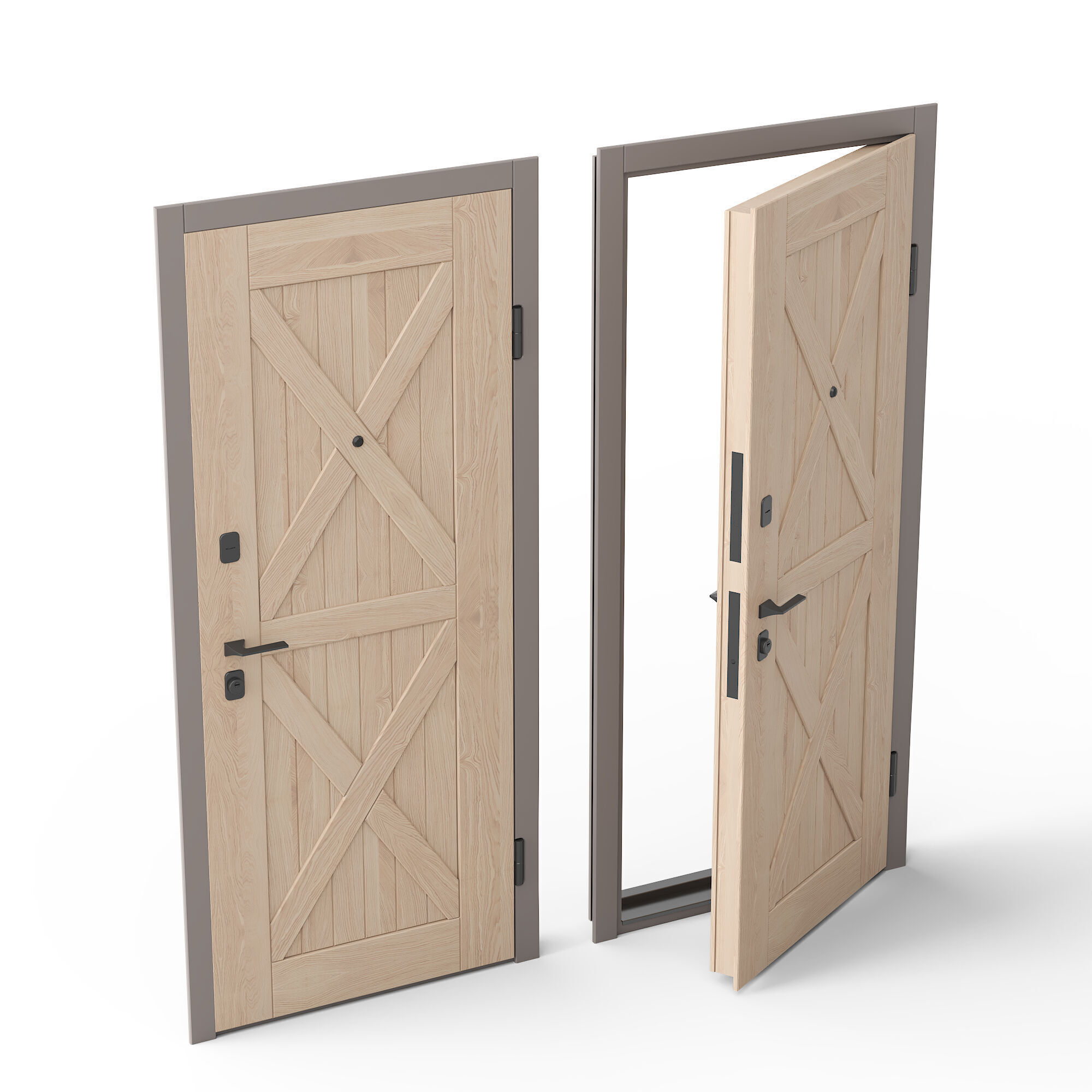 Moleil Door 3D model_1
