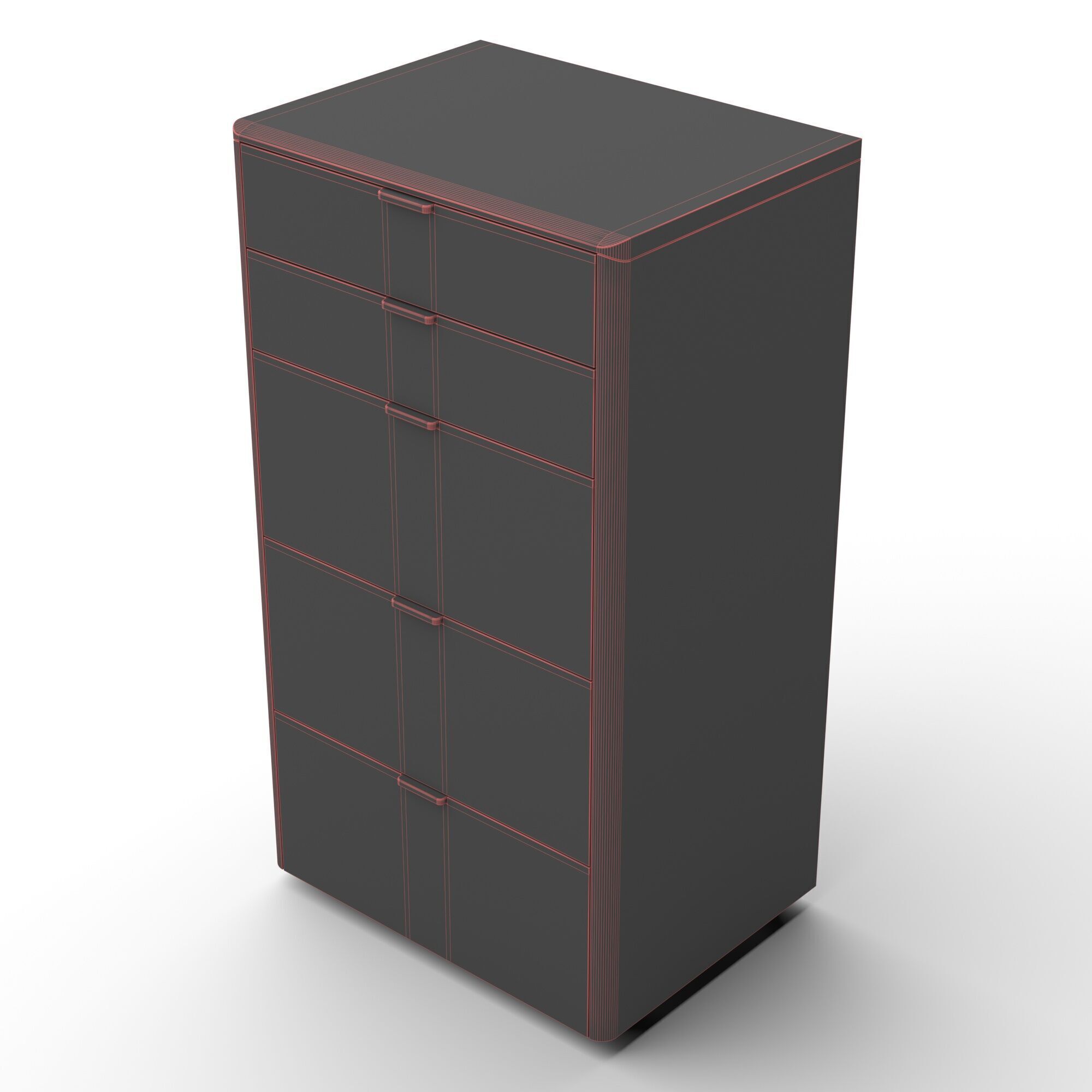 Mohammad Drawer 3D model_2