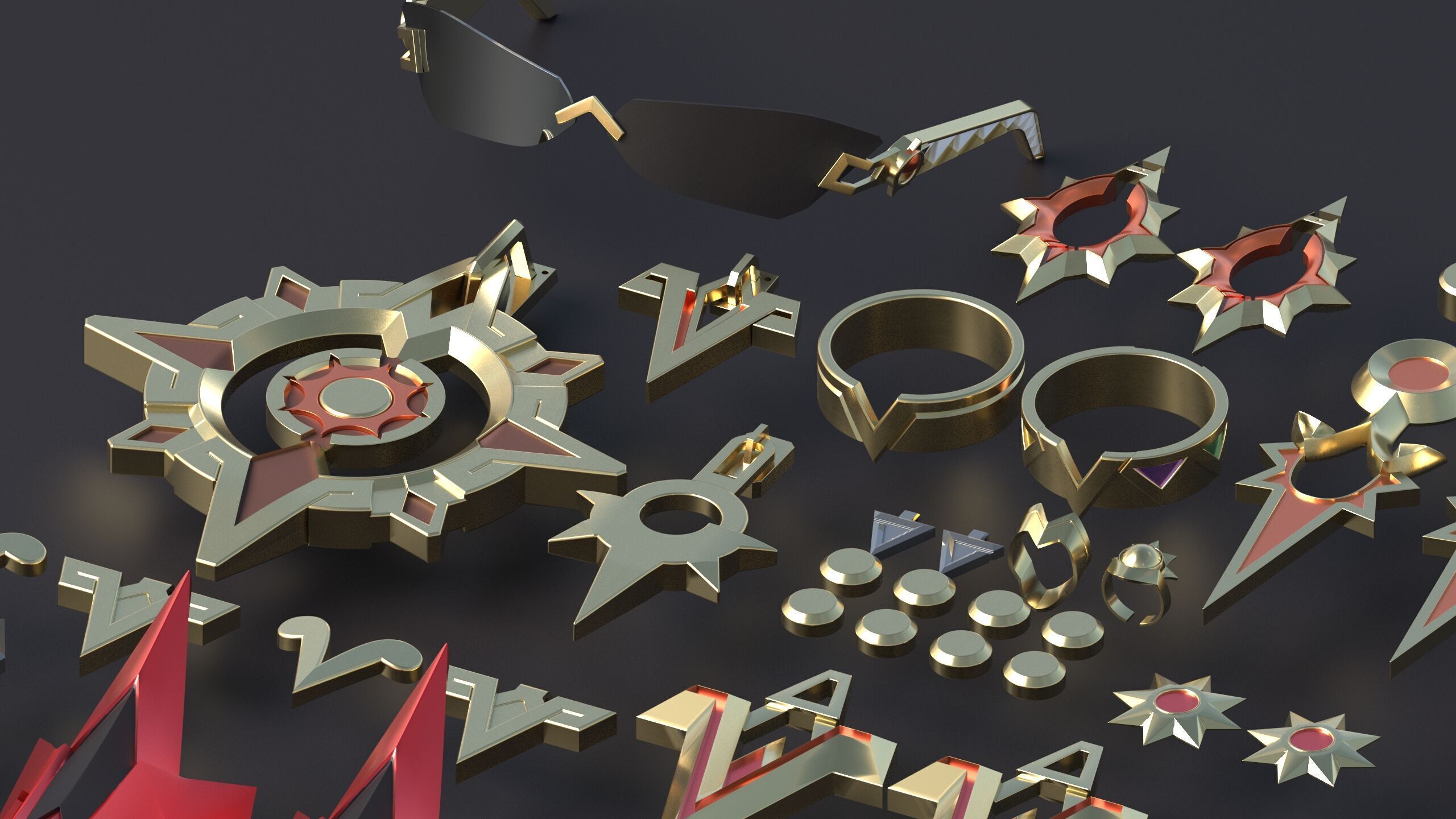 Genshin Impact - Mavuika Pack 3d stl file 3D model_2