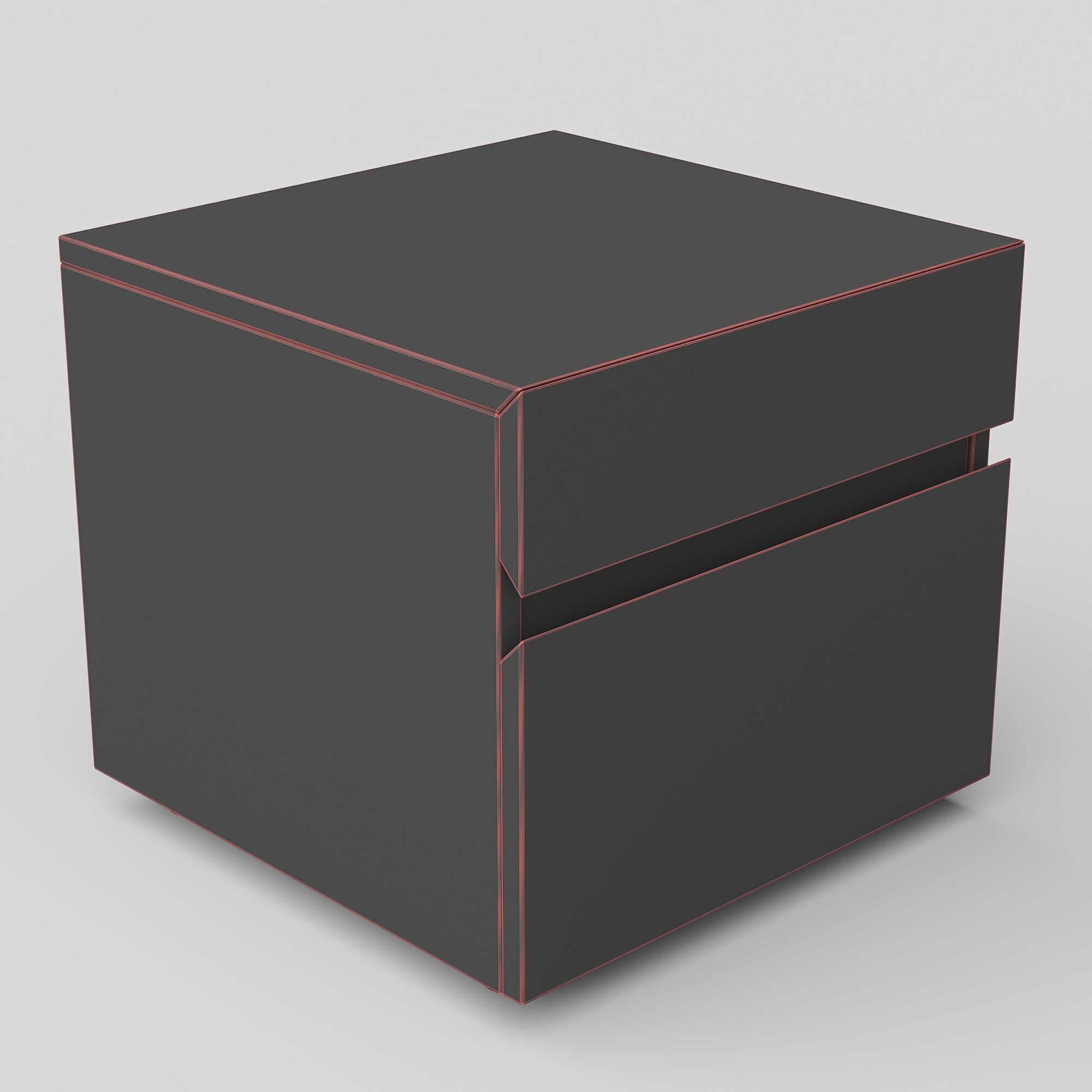 Miranda Bedside Table 3D model_2