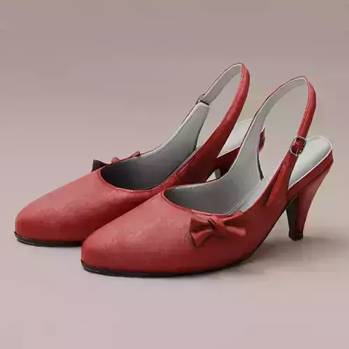 Soviet Style Slingback Shoes PBR