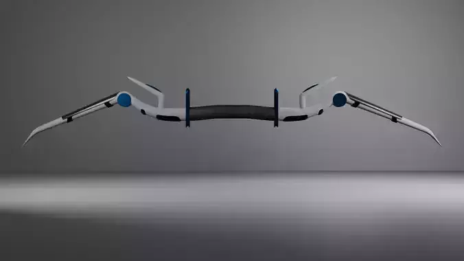 Futuristic Sci-Fi Bow 3D Model