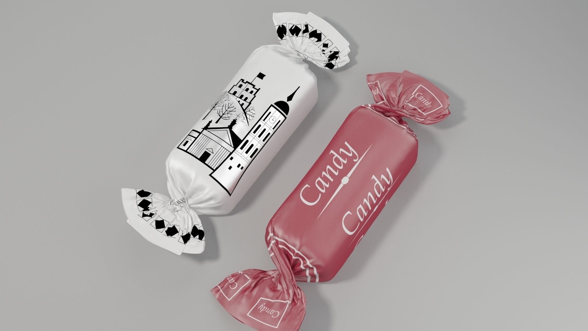 Sweet Candy  3D model_1