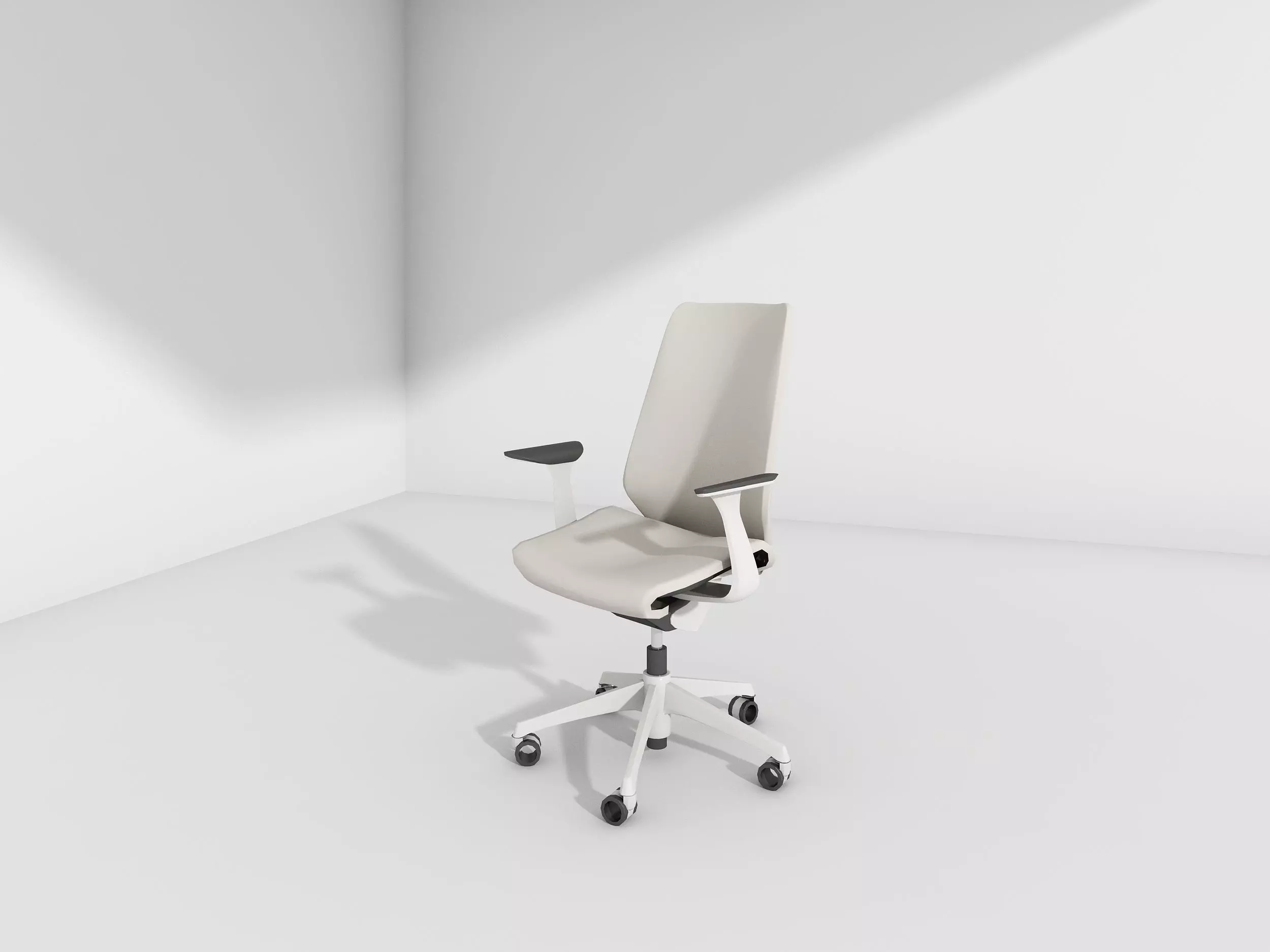 Office swivel chair 3D print model