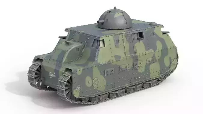 Fiat 2000 italian heavy tank
