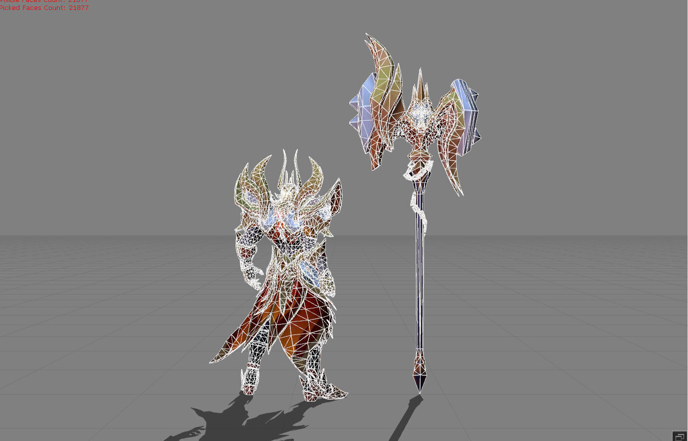 Terizla Flame of Judgement Low-poly 3D model_7