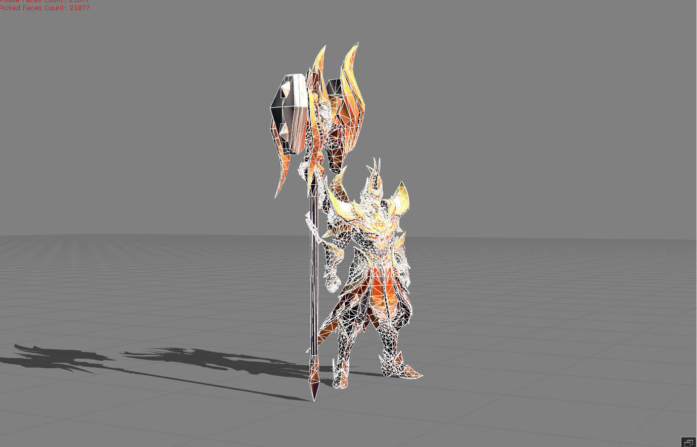 Terizla Flame of Judgement Low-poly 3D model_5