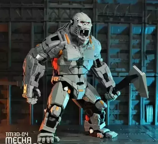 3D PRINTED MECHA KING KONG MODEL