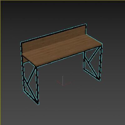 Loft Table Setery Loft 7 3D model_3