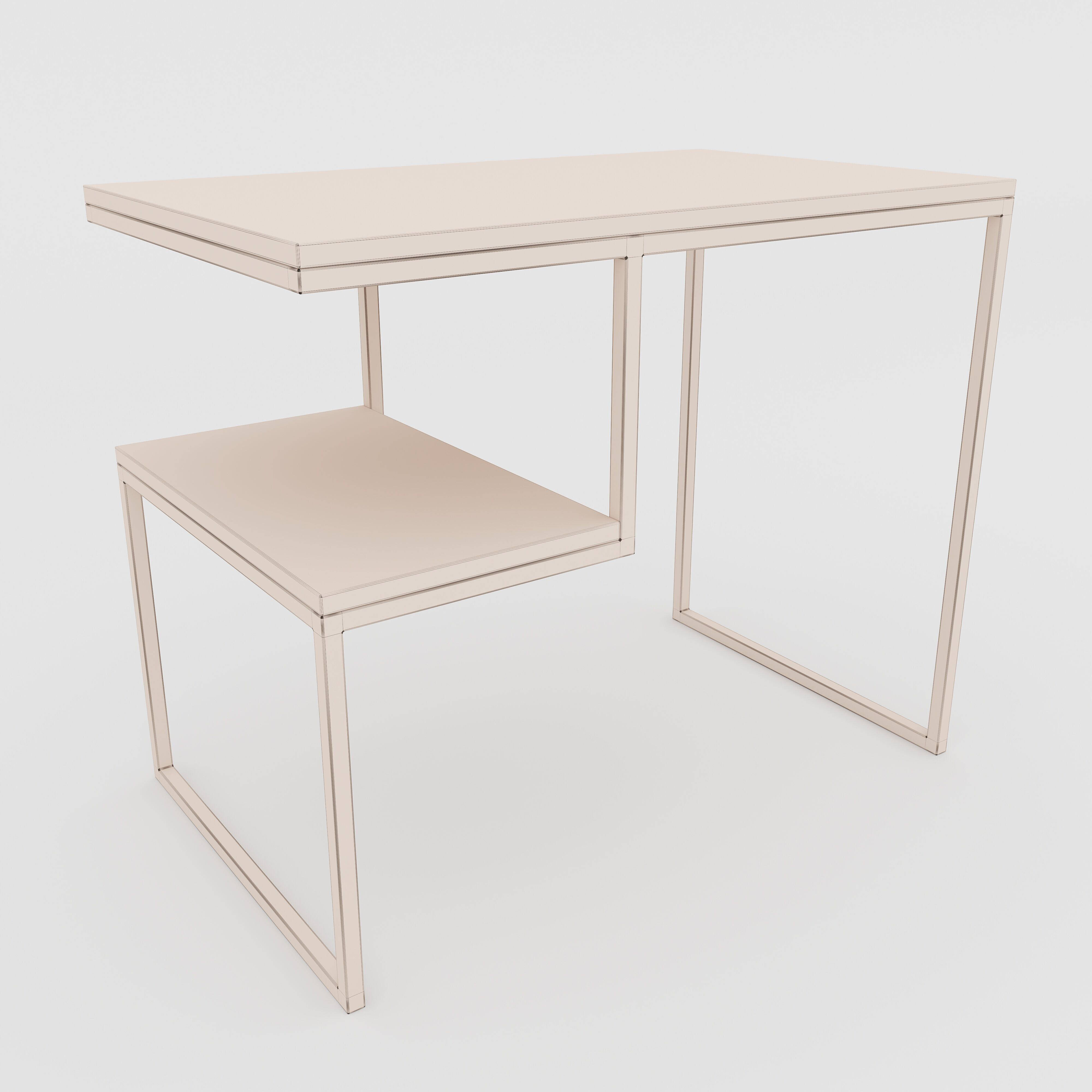 Loft Table Setery Loft 43 3D model_2