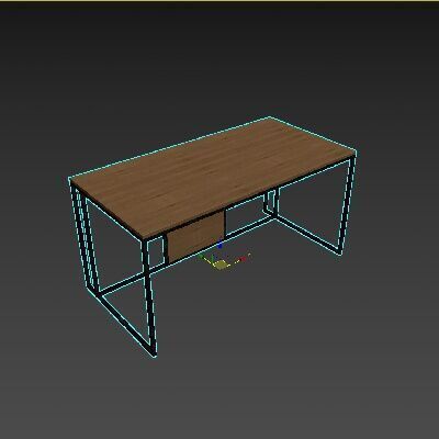Loft Table Setery Loft 42 3D model_3