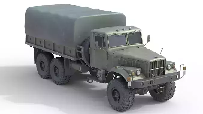 Kraz 255 Ukrainian Truck