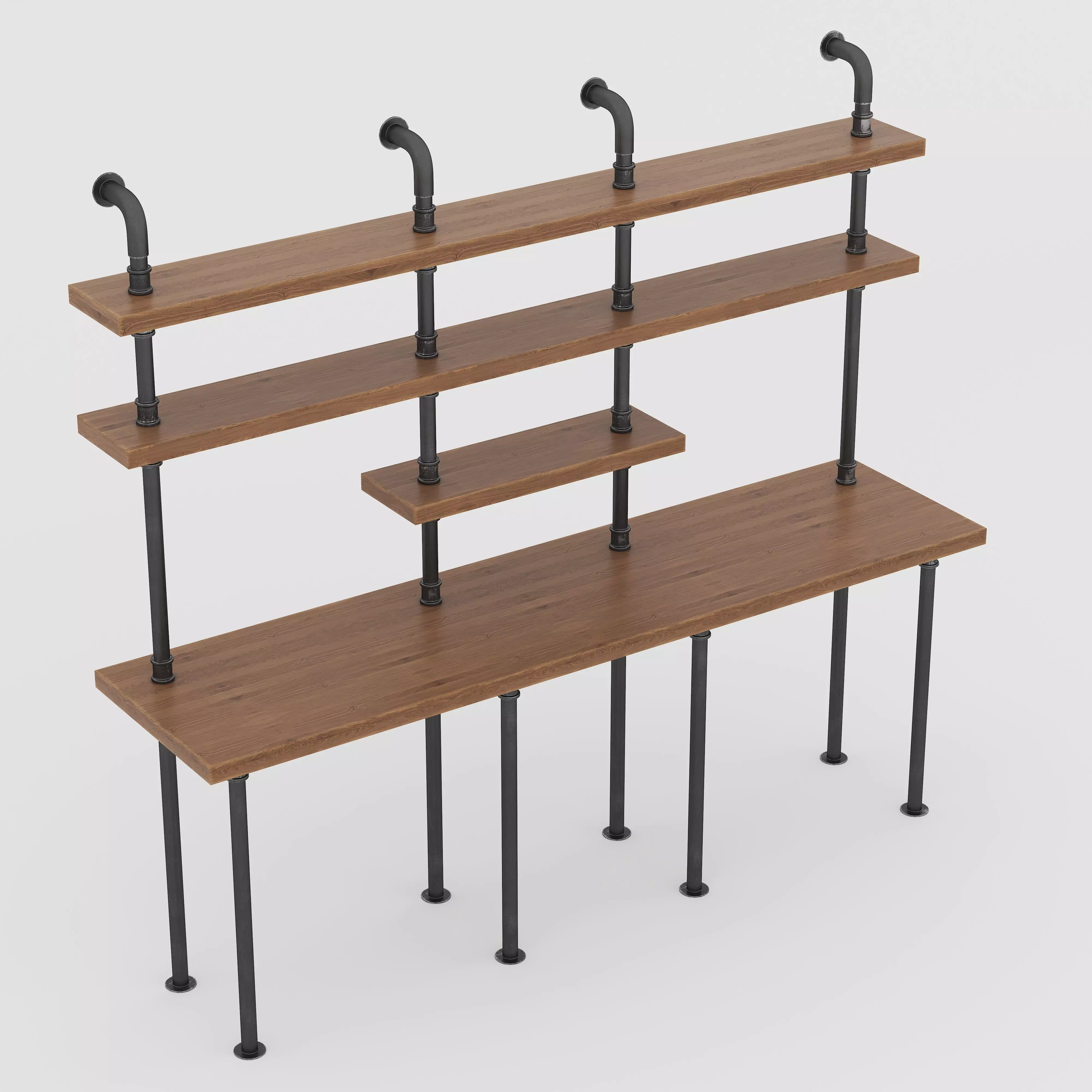 Loft Table Setery Loft 41 3D model_0