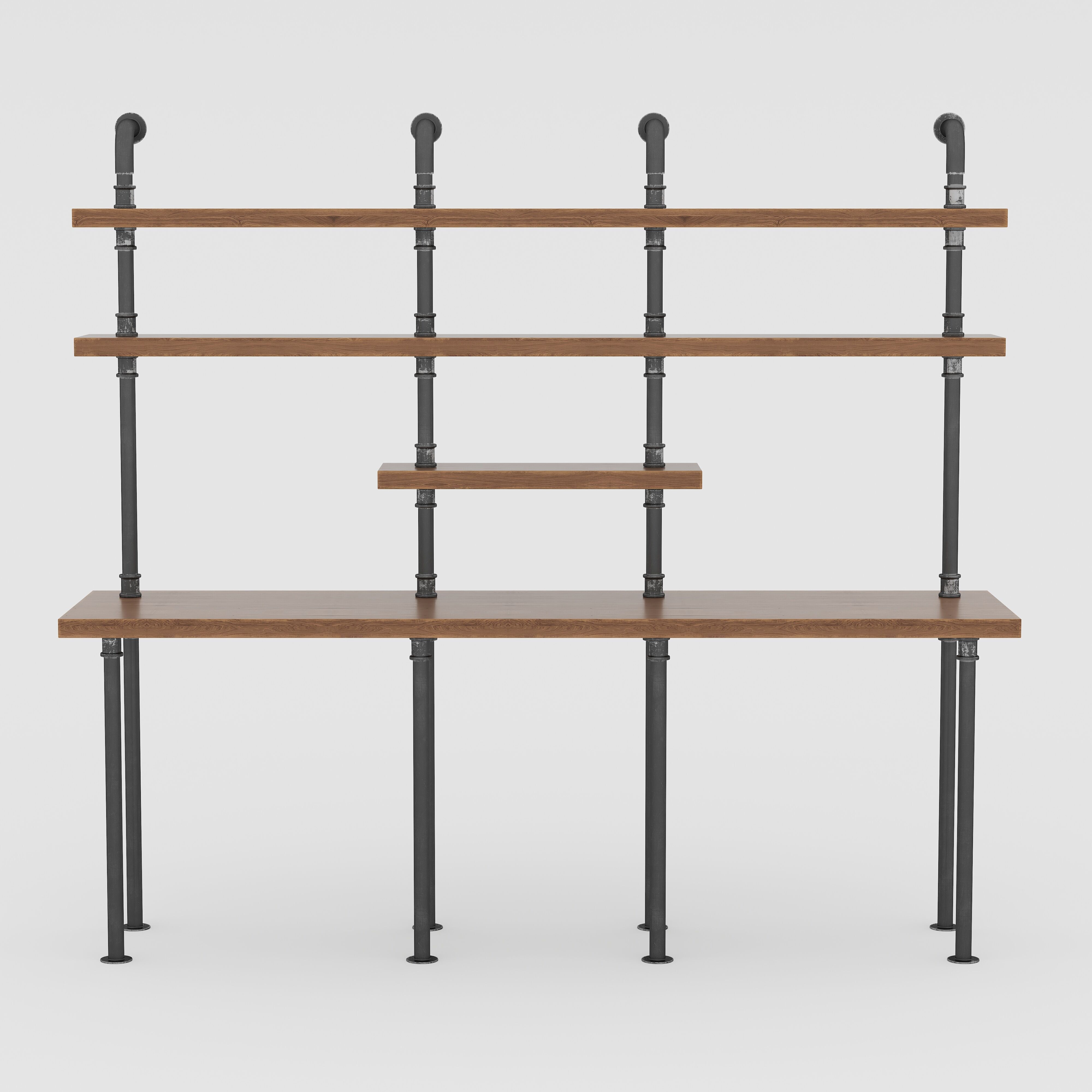 Loft Table Setery Loft 41 3D model_1