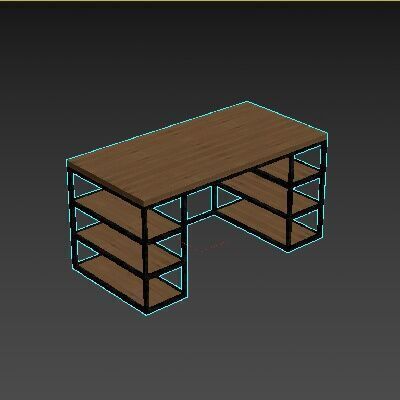 Loft Table Setery Loft 40 3D model_3