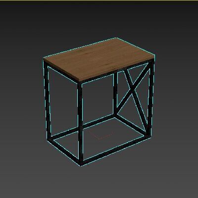 Loft Table Setery Loft 37 3D model_3