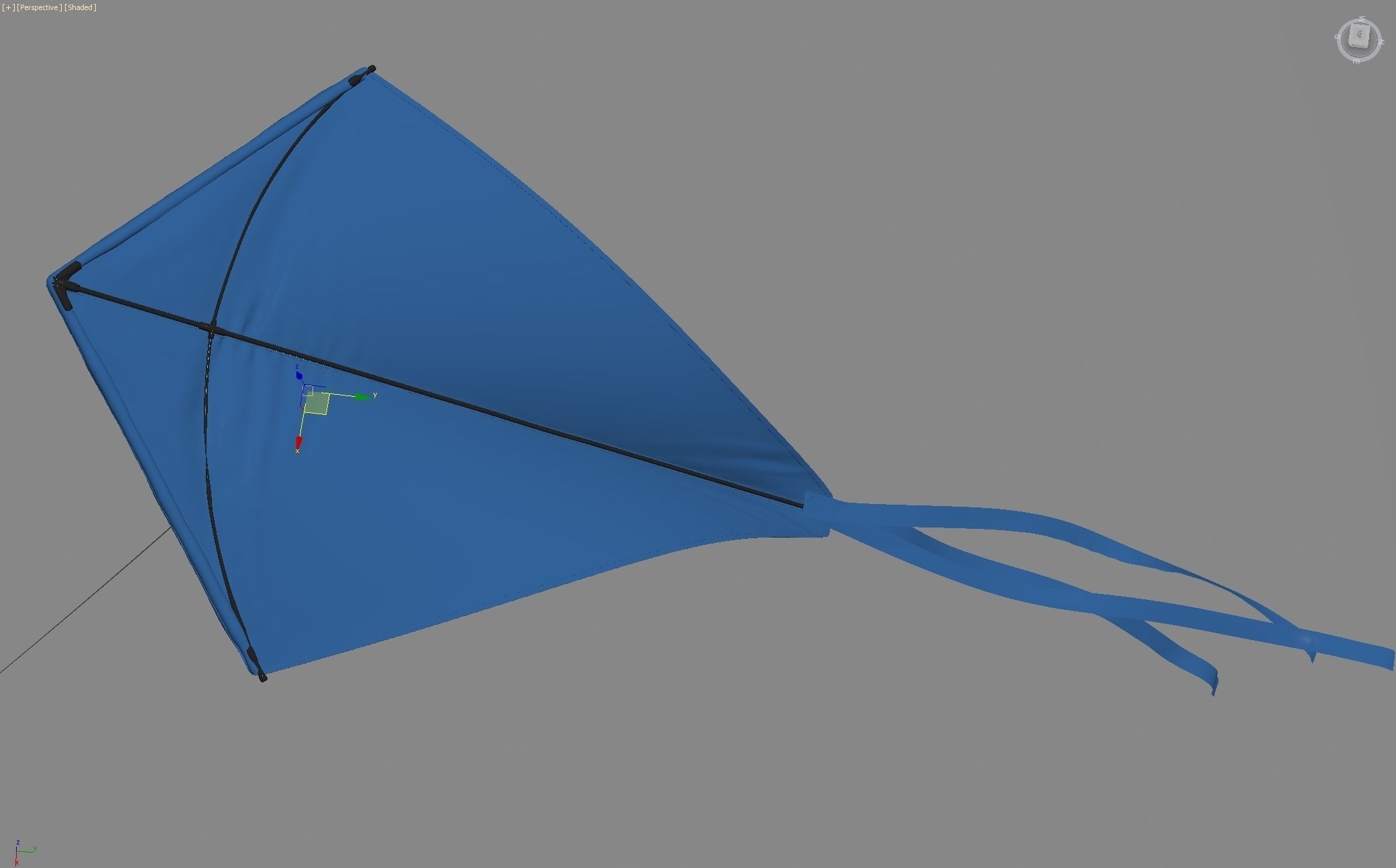 Wind Kite 3D model_2