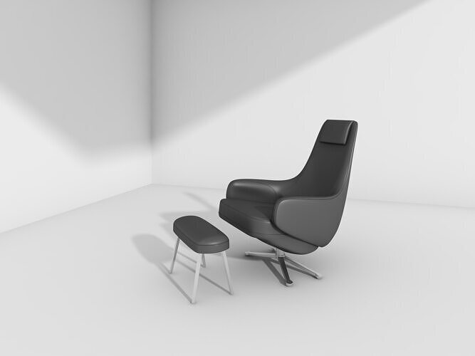 Relaxation chair 3D print model