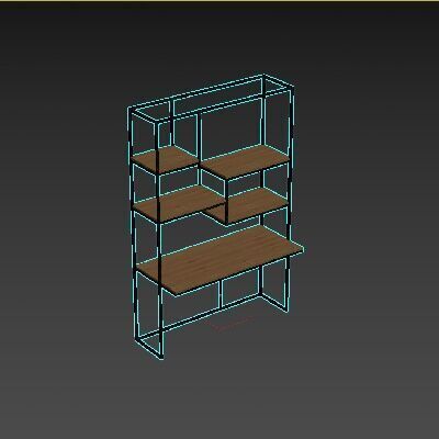 Loft Table Setery Loft 31 3D model_3