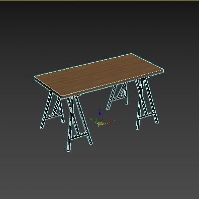 Loft Table Setery Loft 29 3D model_3