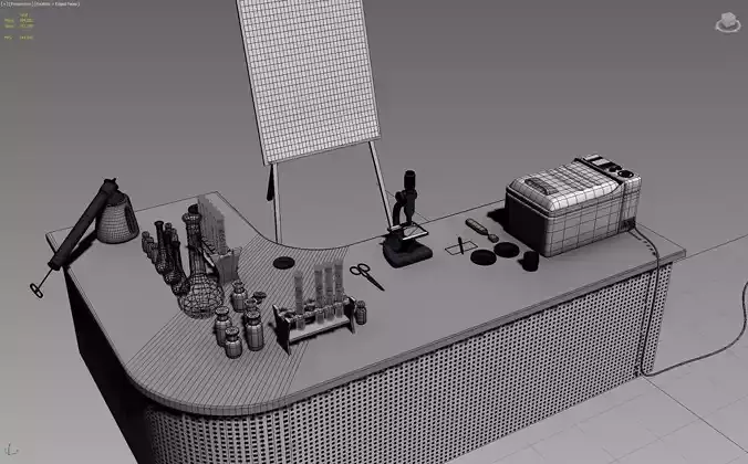 Laboratory With Equipment 