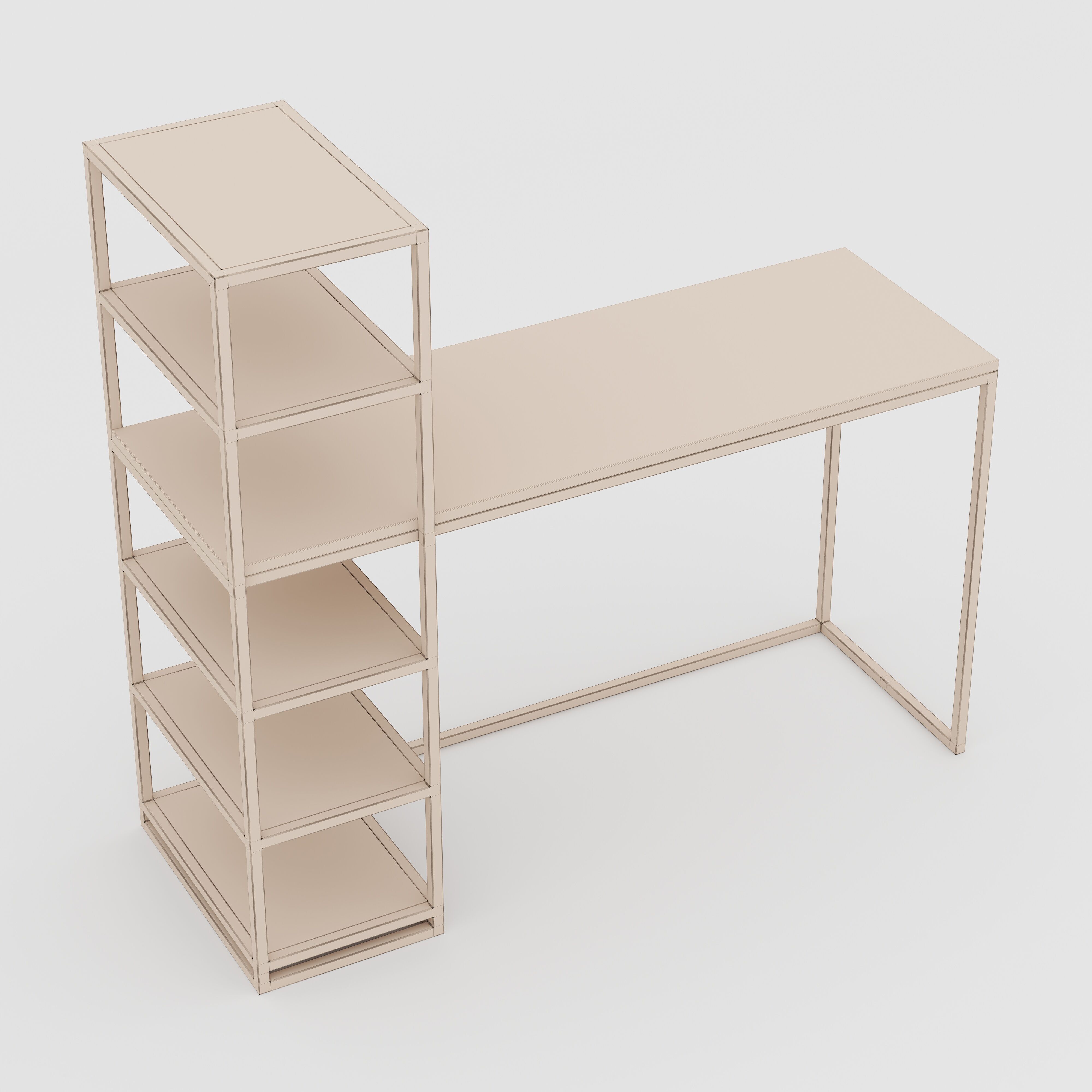 Loft Table Setery Loft 24 3D model_2