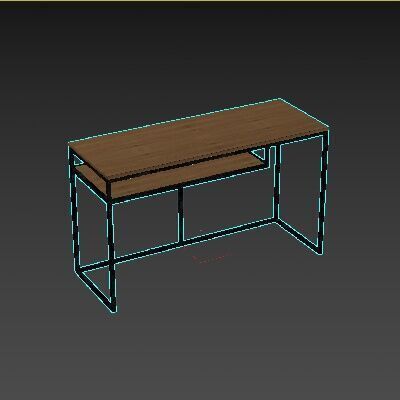Loft Table Setery Loft 22 3D model_3