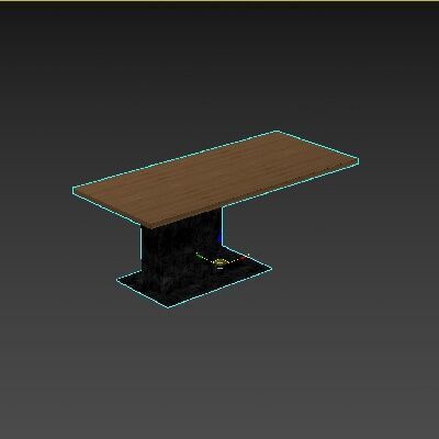 Loft Table Setery Loft 18 3D model_3