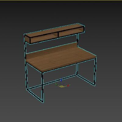 Loft Table Setery Loft 17 3D model_3