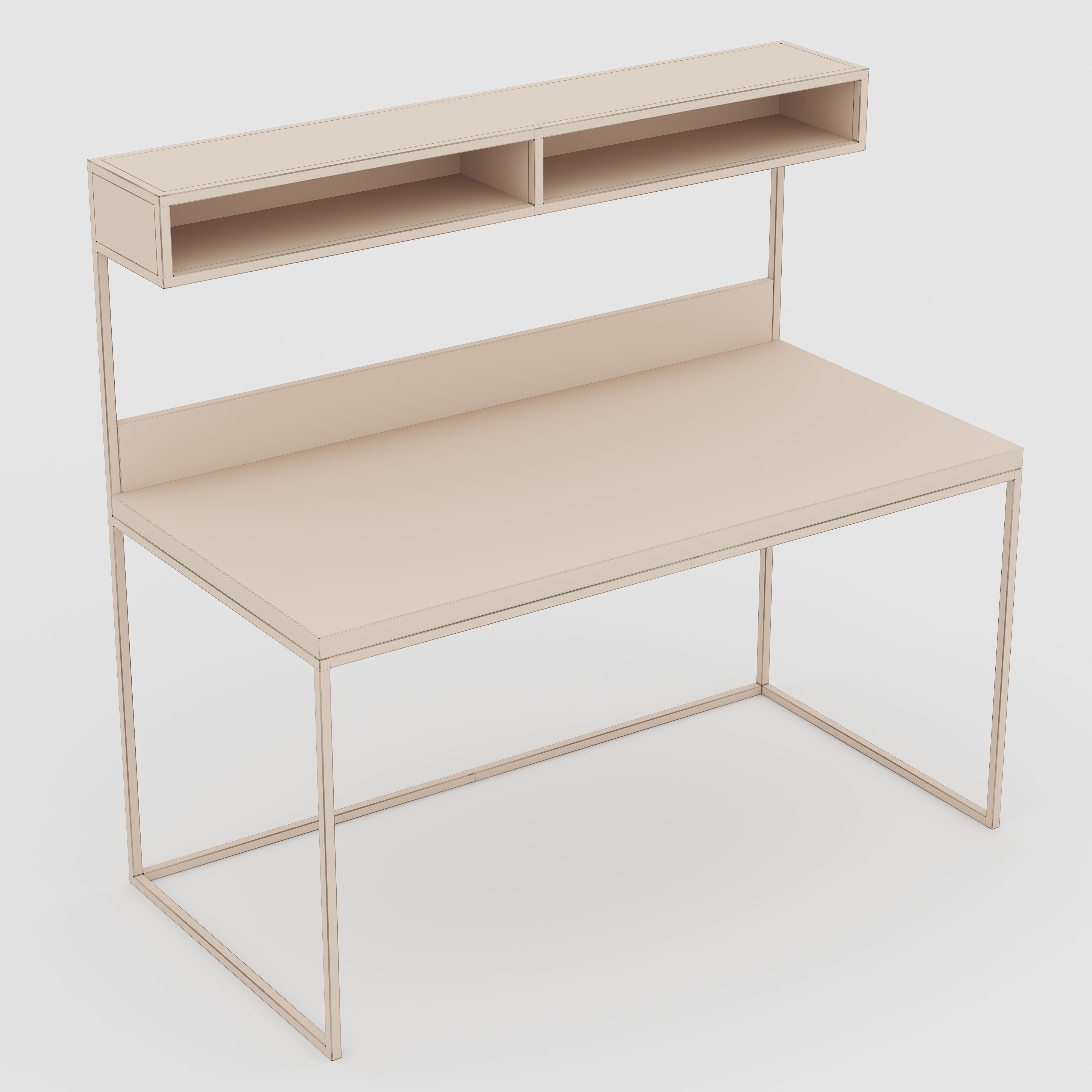 Loft Table Setery Loft 17 3D model_2