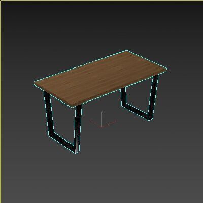Loft Table Setery Loft 14 3D model_3