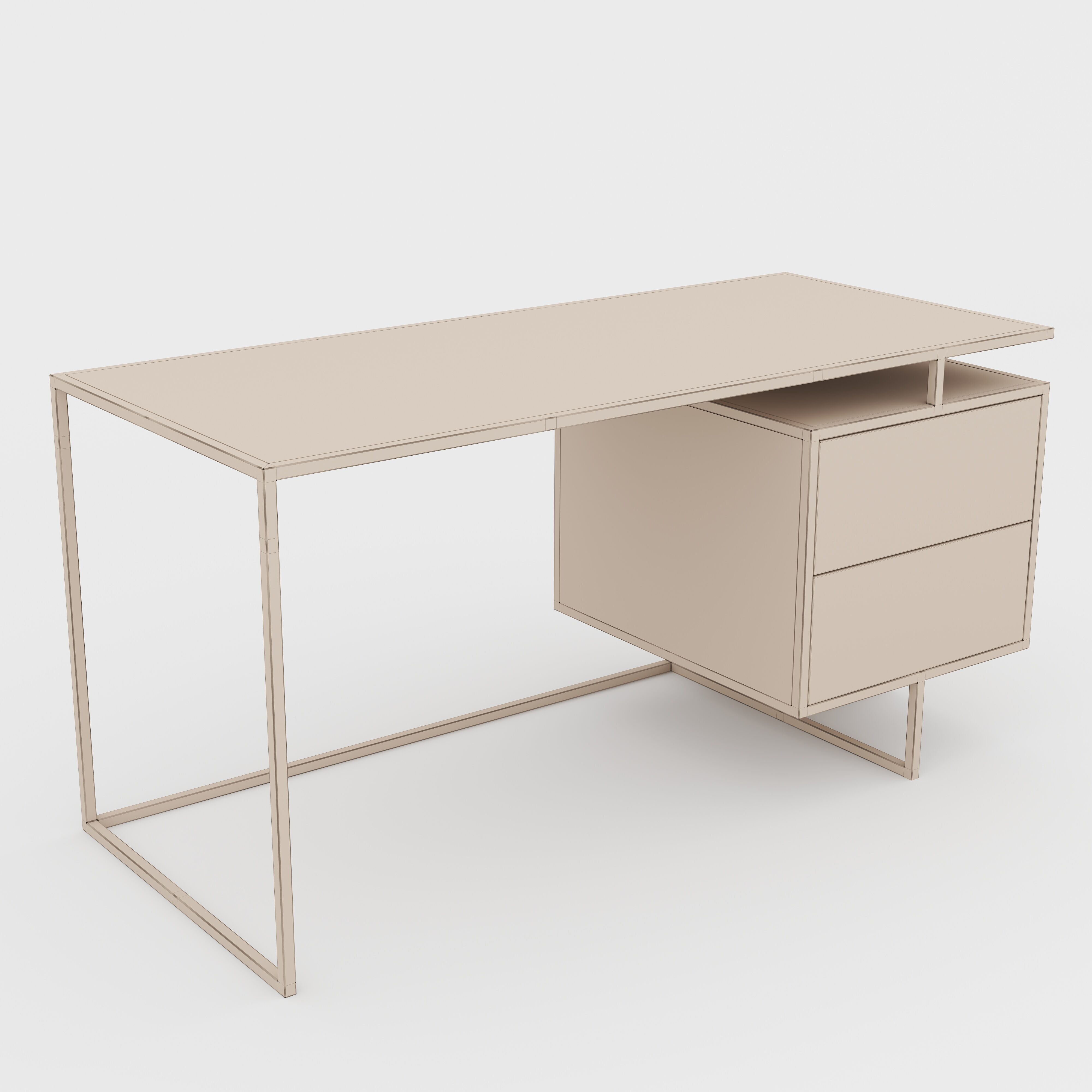 Loft Desk Setery Loft 5 3D model_3