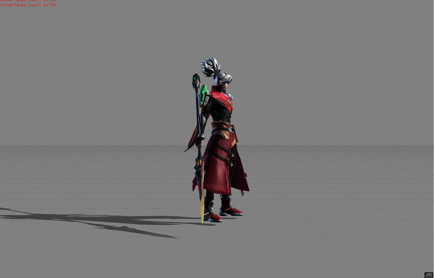 Zilong Storm Rider Low-poly 3D model_2