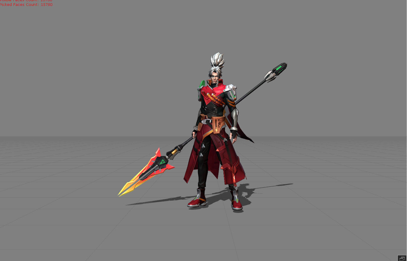 Zilong Storm Rider Low-poly 3D model_1