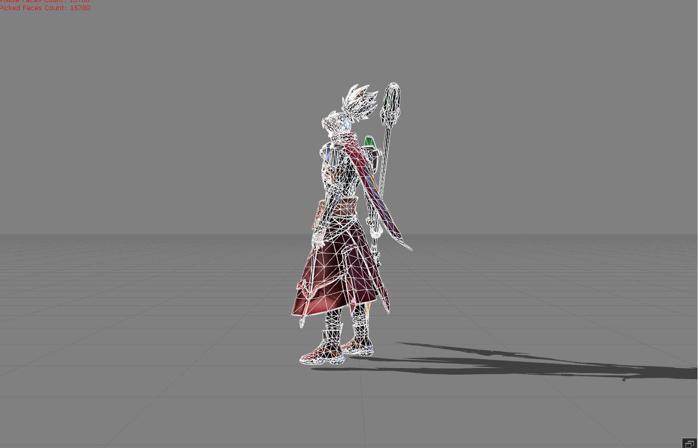 Zilong Storm Rider Low-poly 3D model_8