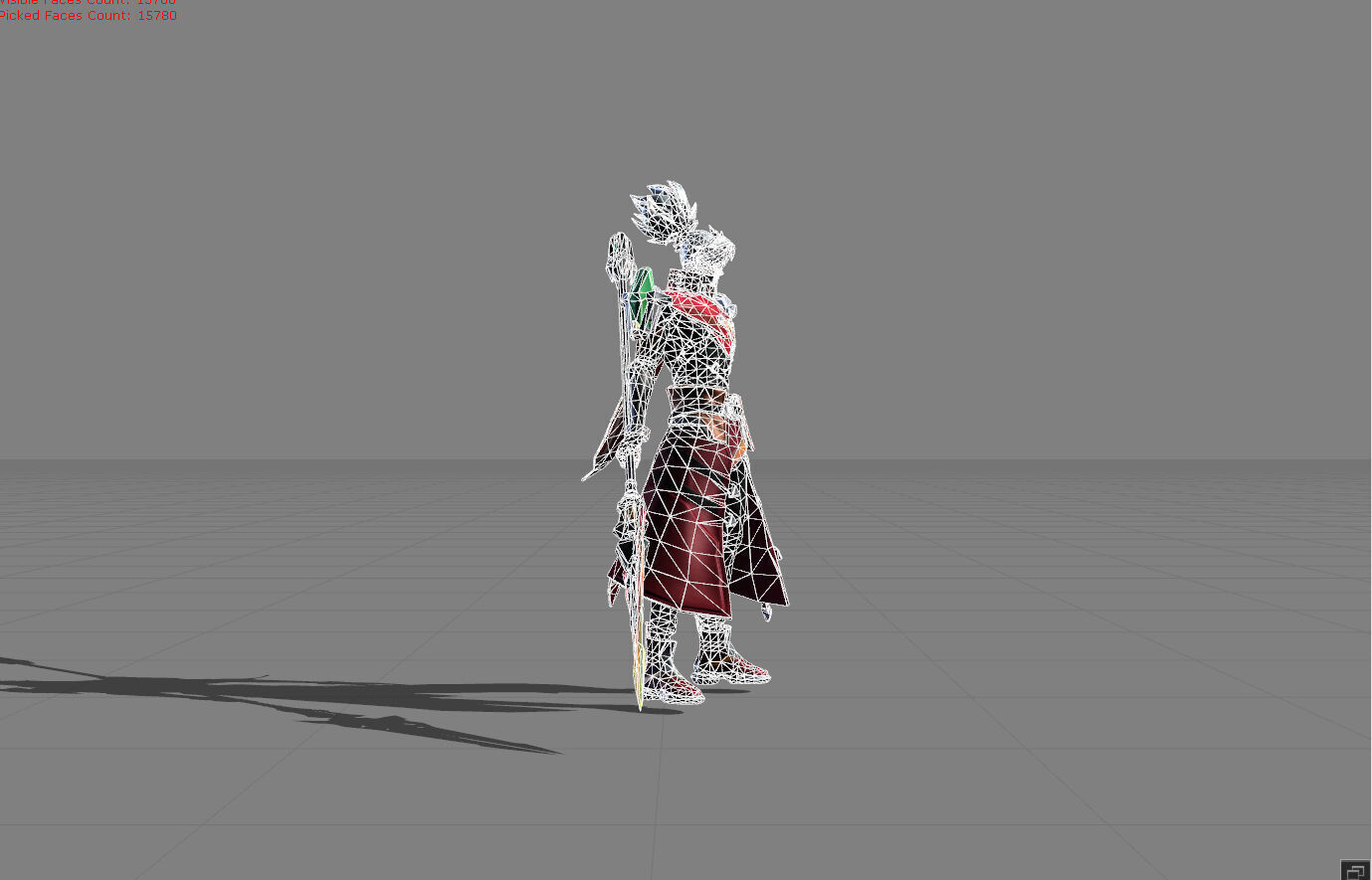 Zilong Storm Rider Low-poly 3D model_7