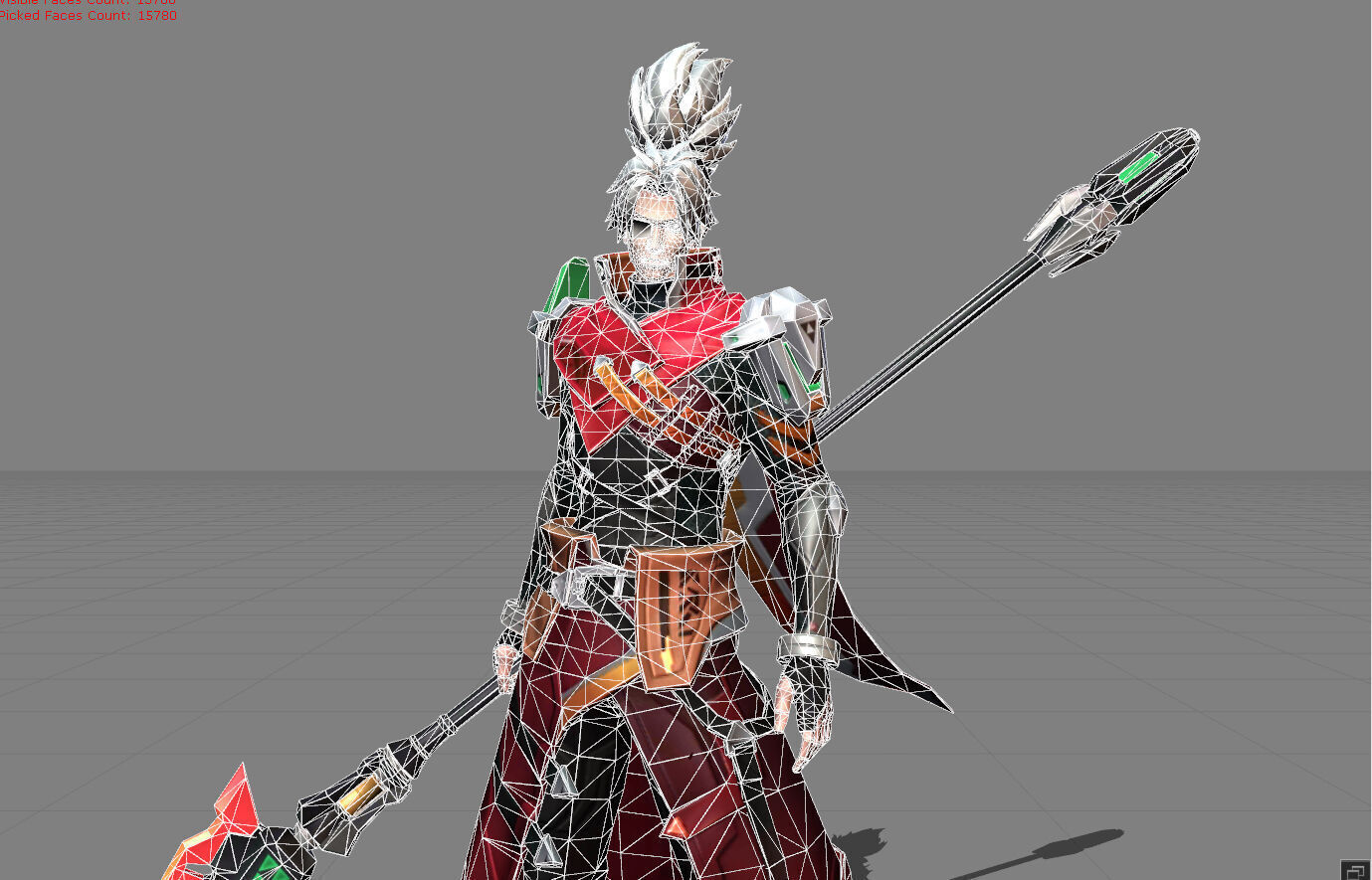Zilong Storm Rider Low-poly 3D model_5