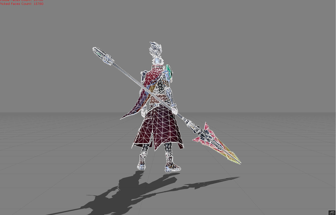 Zilong Storm Rider Low-poly 3D model_9