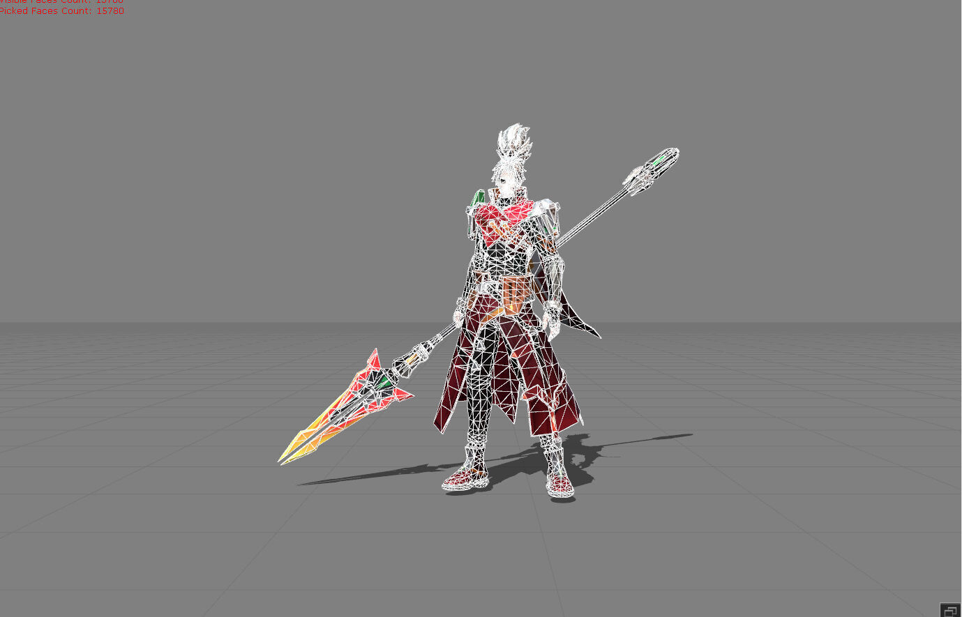 Zilong Storm Rider Low-poly 3D model_6