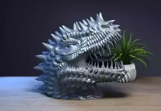 Dinosaure Headphone Stand Cyborg Headset Stand Perfect Gamer 