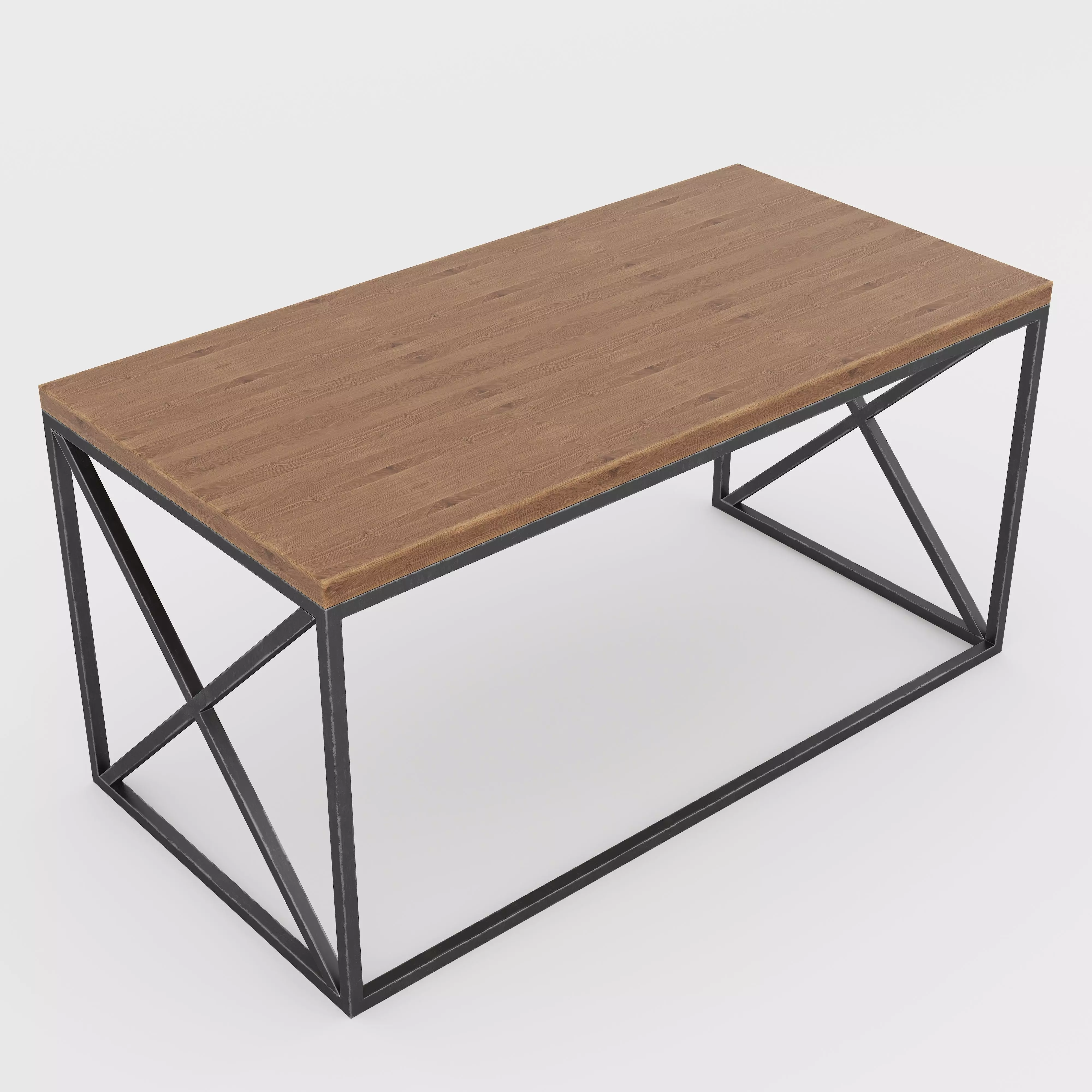 Loft Desk Setery Loft 12 3D model_0