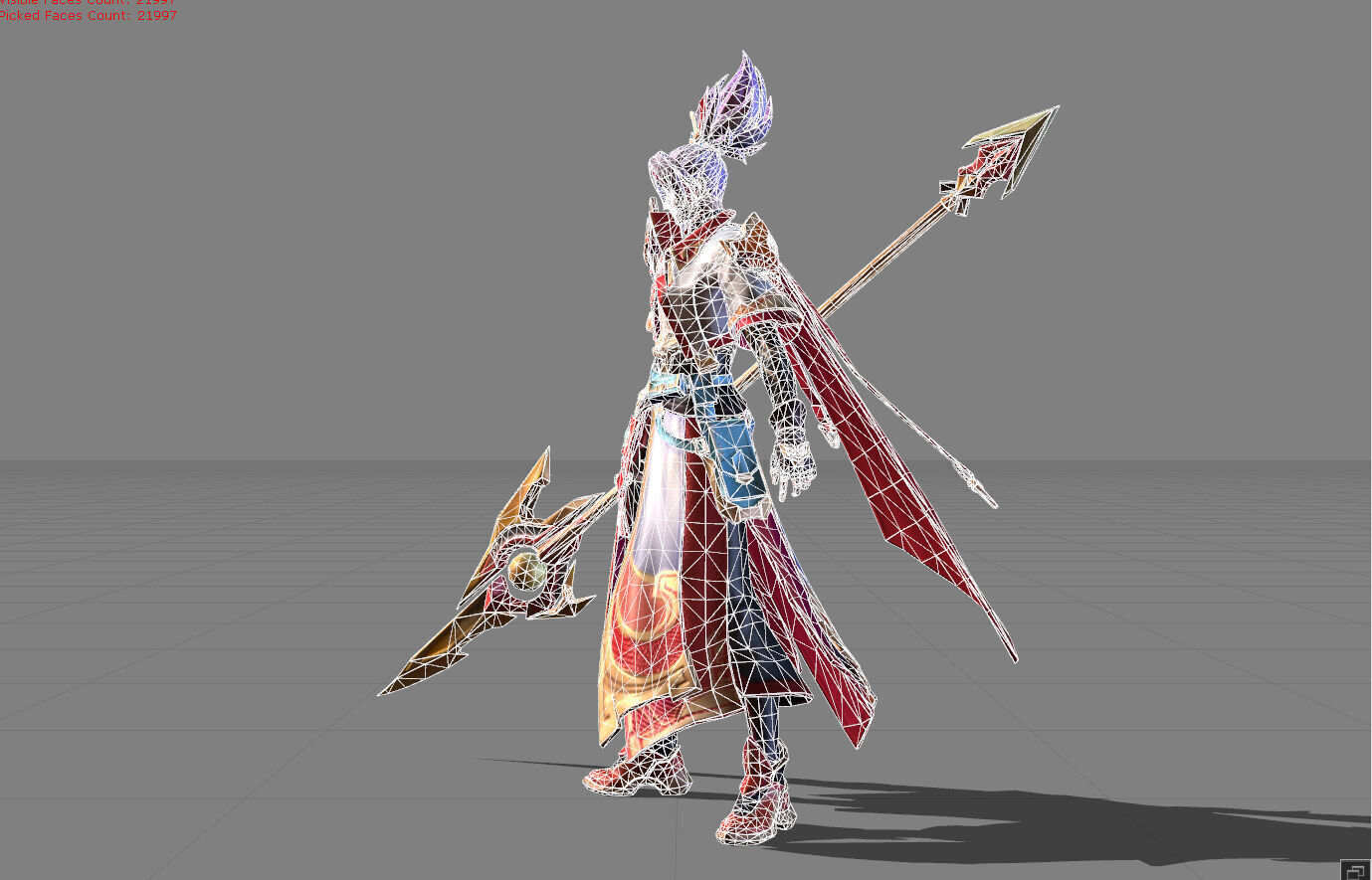 Zilong Dragon of Prosperity Low-poly 3D model_7