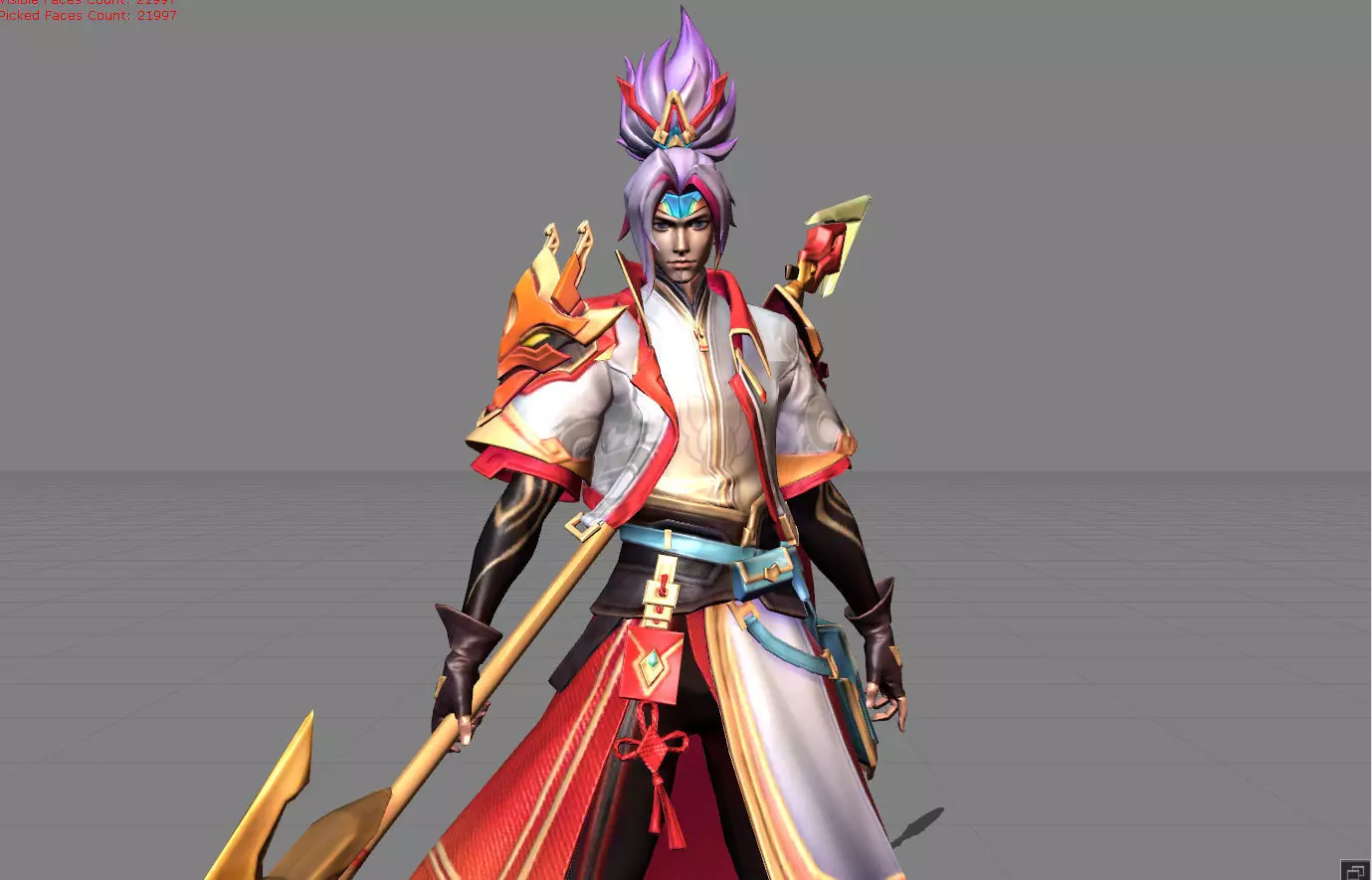 Zilong Dragon of Prosperity Low-poly 3D model_0