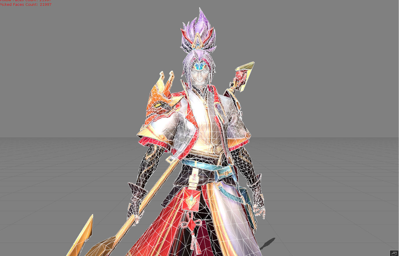 Zilong Dragon of Prosperity Low-poly 3D model_5