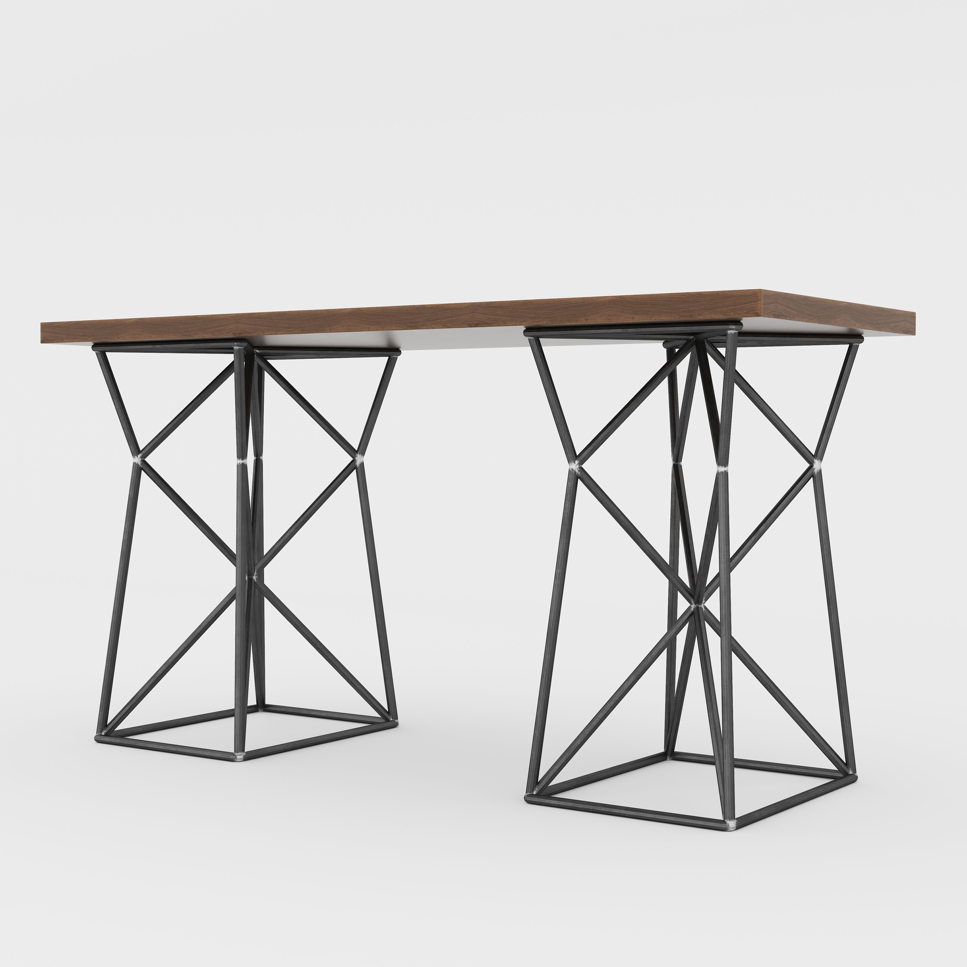 Loft Desk Setery Loft 10 3D model_1