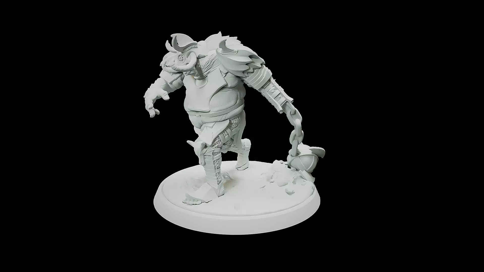 war Troll 3D print model_0