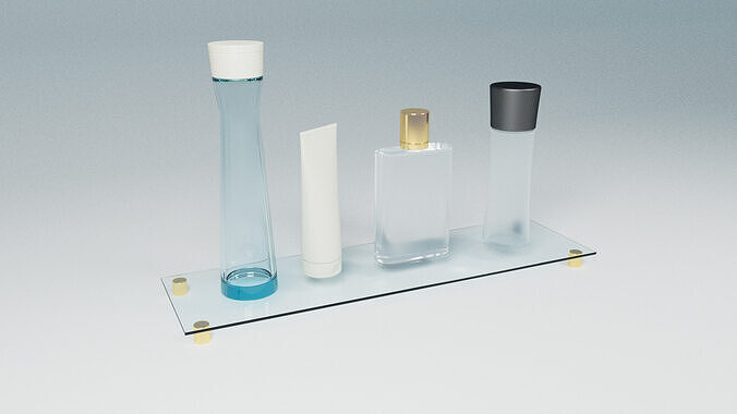 jars bottles3 3D model
