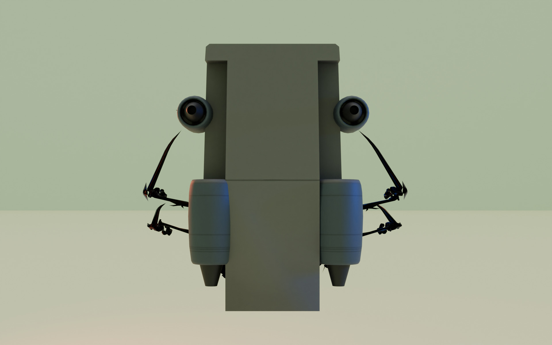 smurf cat skibidi toilet 3D model_3