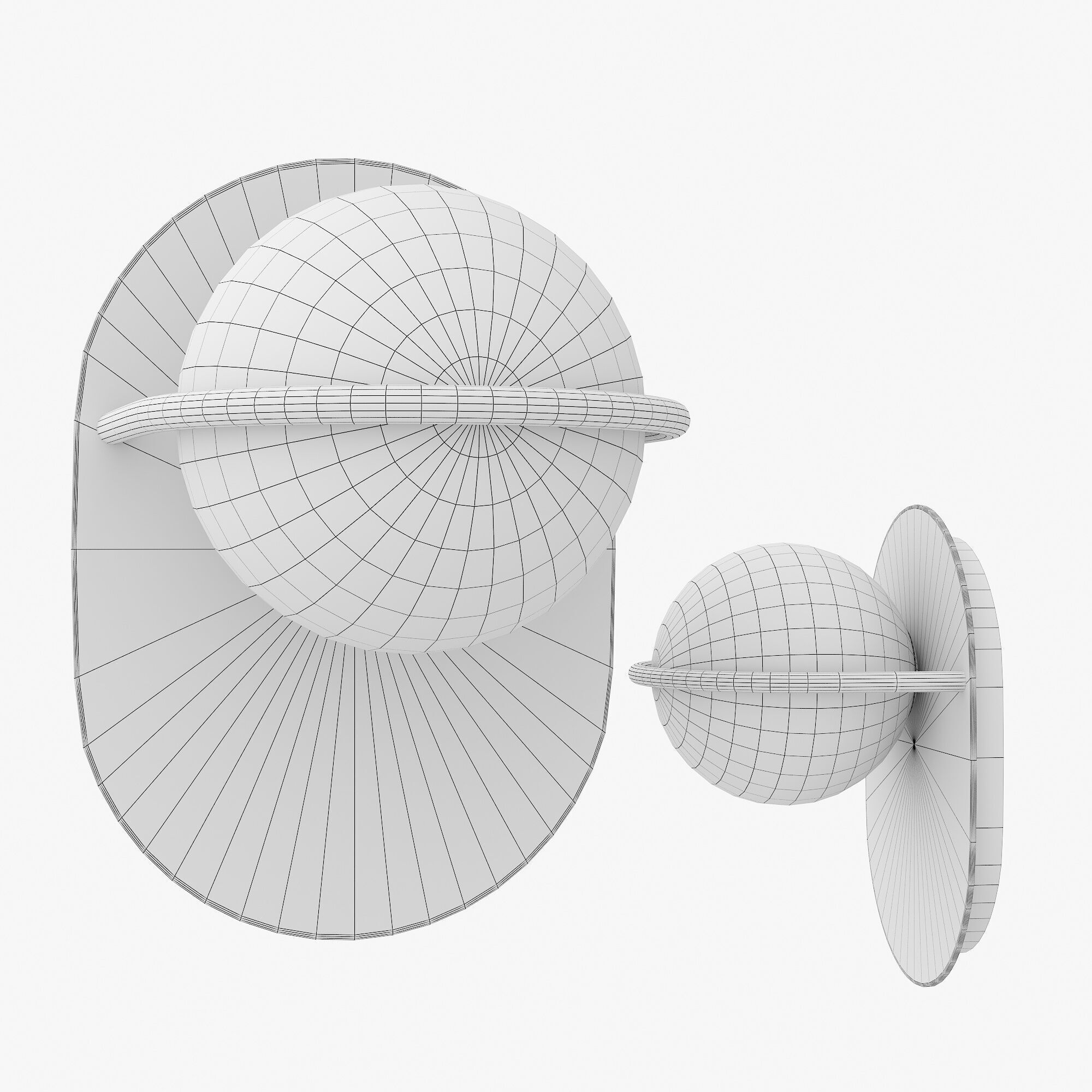 Lemactoria Wall Light 3D model_1